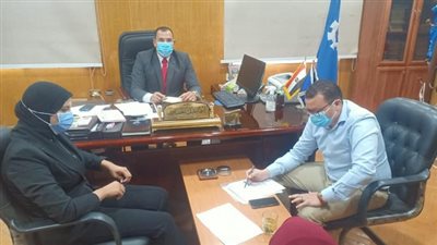 وكيل صحة السويس يستقبل مسؤول متابعة المشروعات القومية بمجلس الوزراء