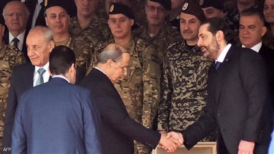 لبنان.. عون والحريري يعلقان على تشكيل الحكومة الجديدة