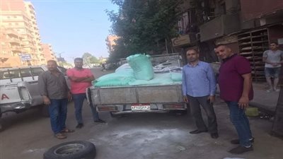 ضبط 2 طن دقيق مدعم بلدي مخصص للمخابز محظور بيعه أو تداوله بالفيوم