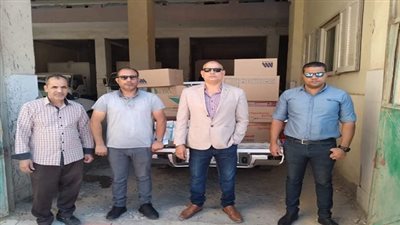 تموين الفيوم مخزن غير مرخص ببندر الفيوم لبيع مستلزمات طبية بشرية 