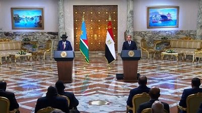 رئيس جنوب السودان: الرئيس السيسي أبدى استعداده لمساعدتنا 