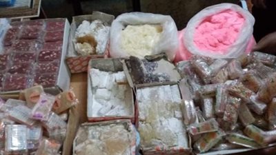 شرطة التموين تضبط 10 أطنان حلوى المولد فاسدة قبل بيعها للمواطنين