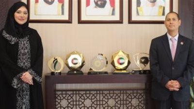 تفاصيل لقاء رئيس الرقابة المالية بأول سيدة تتولي هيئة السلع بالإمارات