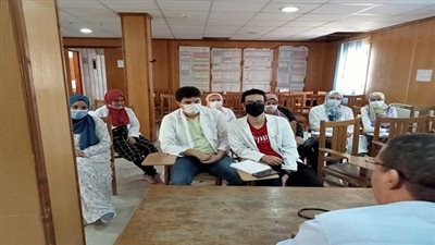 إدارة التدريب تستقبل محاضراتي لكلية طب جامعة السويس 