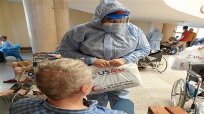 الهلال الأحمر يقدم خدمات متنوعة لـ97 دار رعاية مسنين بمختلف محافظات الجمهورية