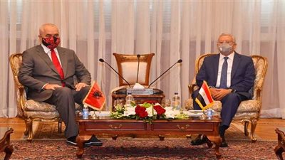 رئيس مجلس النواب يستقبل رئيس وزراء ألبانيا