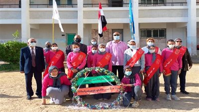 الفولي يشهد تنصيب الإتحادات الطلابية بمدرسة الدكتور أحمد زكي بالسويس 