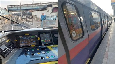 المترو: بدء التشغيل التجريبى بدون ركاب لأول قطار كورى مكيف