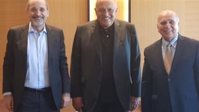 شكرى يلتقى وزراء خارجية العراق والأردن وقبرص واليونان