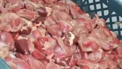 ضبط كميات من الدواجن منتهية الصلاحية خلال حملة تفتيشية فى دمياط