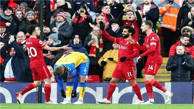 محمد صلاح يصنع التاريخ فى الدوري الإنجليزي بعد مساهمته بـ150 هدفا