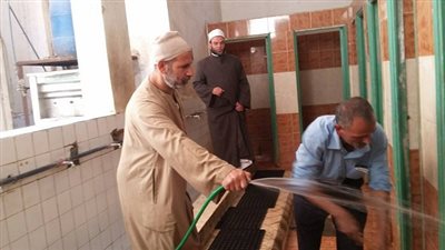 بالصور.. حملة لنظافة مساجد كفرالشيخ