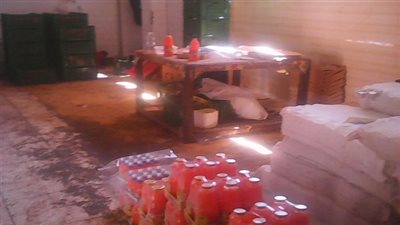 بالصور.. تموين المنوفية يضبط 3 مصانع تعمل بدون ترخيص