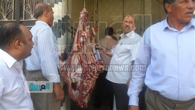 بالصور.. ضبط لحوم وأغذيه فاسدة بأسيوط