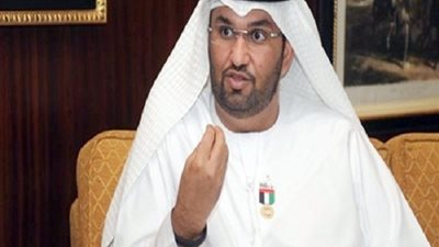 سلطان الجابر: التعاون بين الإمارات ومصر له جذور عميقة 