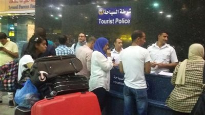 تجمهر ركاب خطوط 