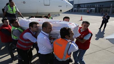 بالصور.. تشييع جثمان الطفل السوري 