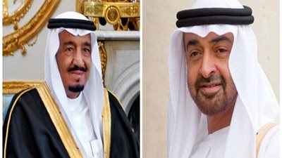 سالمان ومحمد بن زايد يتبادلان العزاء فى 