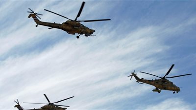 روسيا تسلم العراق مروحيات 