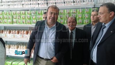 وزير التموين يفتتح منفذًا جديدًا لبيع منتجات شركة قها بالقليوبية