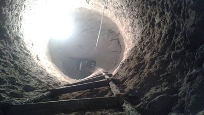 ضبط نقاش بتهمة التنقيب عن الآثار أسفل منزله