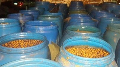 تموين البحيرة يضبط 4800 طن مخللات بدون بيانات