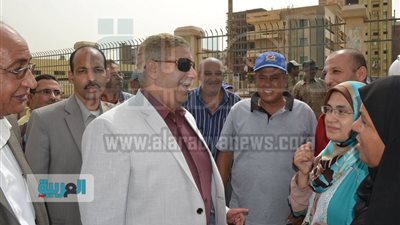 بالصور.. محافظ الإسماعيلية يضع اللمسات الأخيرة لاستقبال 