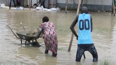 الأمم المتحدة: نستجيب لأسوأ فيضانات منذ 6 عقود فى جنوب السودان