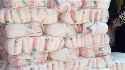 ضبط نصف طن سكر تموينى داخل مخبز حلوانى بدون ترخيص