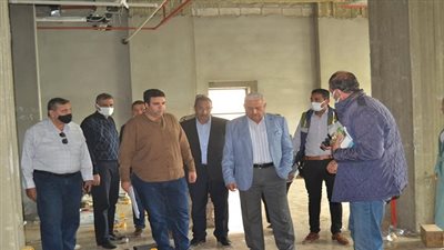 محافظ السويس يتابع أعمال إنشاء المركز التكنولوجي للمحافظة  