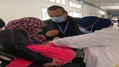 تواصل أعمال الحملة القومية للتطعيم ضد مرض شلل الأطفال بالسويس