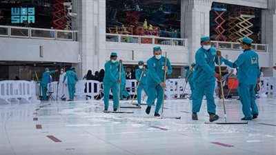 السعودية: تعقيم كامل المسجد الحرام ومرافقه يوميا 