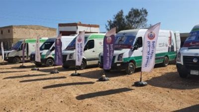 الصحة تطلق 5 قوافل طبية ضمن مبادرة حياة كريمة بالمحافظات