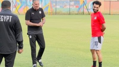 منتخب مصر يتدرب بالعاصمة ياوندى استعدادا لمواجهة السودان