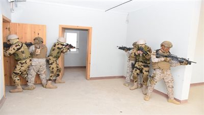 إستمرار فعاليات التدريب المصري السعودي المشترك 