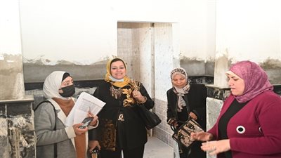 زيارة مندوب وزارة التعليم العالي والبحث العلمي لجامعة الفيوم