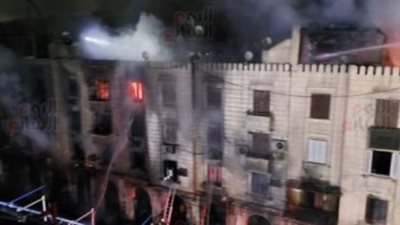 الصحة: دفعنا بـ10 سيارات إسعاف لموقع حريق منطقة الحسين بالقاهرة