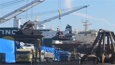 ميناء سفاجا البحري يستقبل 26166 طن الومنيوم قادمة من السعودية 