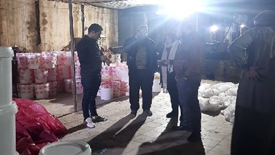 ضبط مصنع للأسمدة الزراعية بدون ترخيص وتحرير 149 محضرا تموينيا بالمنوفية