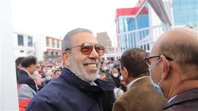 مدحت العدل يدلي بصوته في انتخابات الزمالك