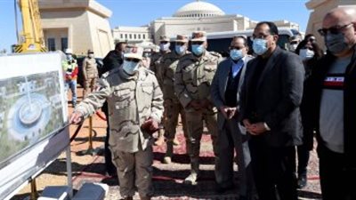 مدبولى يتابع موقف تنفيذ مبانى البرلمان وميدان سارى العلم بالعاصمة