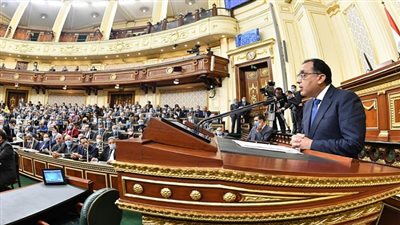 رئيس الوزراء يعرض أمام البرلمان الرؤية المصرية بشأن 