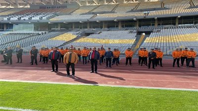 استعدادات أمنية لتأمين مباراة الزمالك وسموحة.. صور