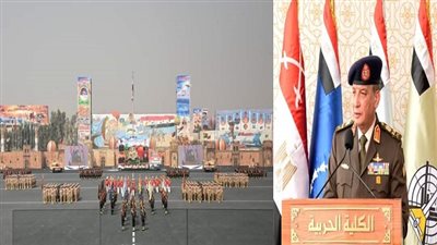 وزير الدفاع يشهد حفل انتهاء فترة الإعداد لطلبة الكليات العسكرية