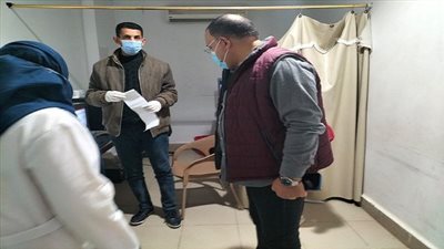 وكيل صحة السويس يتفقد مركز الأشعة التشخيصية