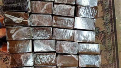 ضبط 290 طربة حشيش بقيمة 2 مليون جنيه بحوزة عاطلين 