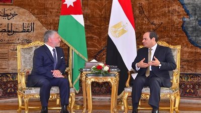 الملك عبد الله: نعتز بالعلاقات الثنائية الأخوية بين مصر والأردن