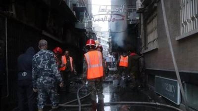 سوريا: ارتفاع وفيات حريق المول التجارى بدمشق الى 11 شخصا