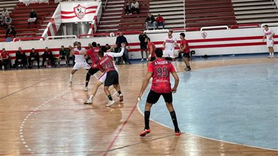 الزمالك يهزم سبورتنج فى دورى محترفى اليد