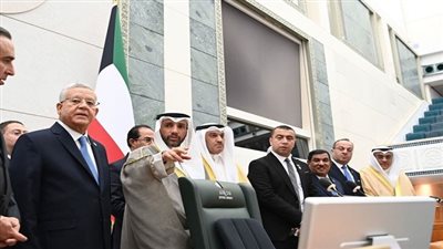 المستشار حنفى جبالى يلتقى رئيس مجلس الأمة الكويتى